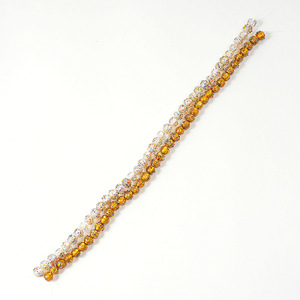 Perles en verre argentées colorées, matériaux de perlage DIY pour la création de boucles d'oreilles, colliers et bracelets faits à la main - Product Image 1