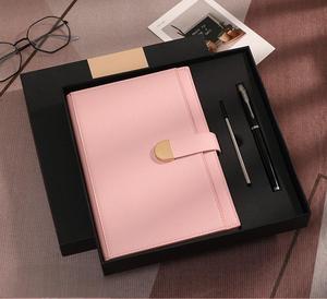 Điều hành PU da máy tính xách tay Hộp Quà Tặng thiết lập biểu tượng tùy chỉnh văn phòng chuyên nghiệp họp Tạp Chí công ty lưu niệm 250212-a - Product Image 1