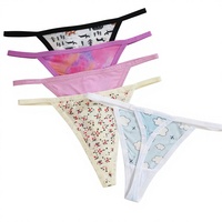 9가지 색상 여성용 귀여운 솔리드 데일리 스포츠  thong-로우라이즈 심리스 통기성 팬티 소녀 운동용 속옷 T-백 디자인