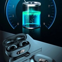 Nouveaux écouteurs sans fil TWS à clipser avec indicateur LED, étanches IPX5, port Type-C, autonomie ultra-longue, haute qualité sonore