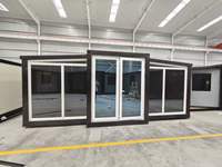 Maison préfabriquée mobile de luxe de haute qualité, extensible, 2, 3 ou 4 chambres, 20 pieds ou 40 pieds, fabriquée en usine
