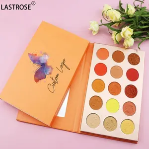 Eye Shadow Professional Cardboard Makeup Waterproof 15 Colors Shimmer Eyeshadow Palette High Pigmented Beauty Eye Shadow Palette