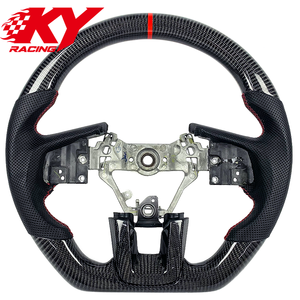 Volante deportivo personalizado de fibra de carbono y cuero, adecuado para Subaru XV Legacy Outback Forester 2015-2024 - Product Image 1