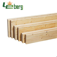 Australia Market Wall Framing LVL Studs Phenolic LVL (Madera de chapa laminada) Full Larch Pine LVL Beam para construir casas