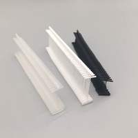Agrafes de fixation pour pistolet d'étiquetage standard, couleur transparente