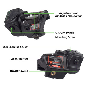 LAMBUL - Mire <span class=keywords><strong>laser</strong></span> tactique rechargeable en nylon compacte 20 mm, mire <span class=keywords><strong>laser</strong></span> rouge, verte et bleue pour la chasse en extérieur - Product Image 3