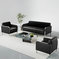 Ensemble de canapés modulaires de luxe démontables pour réception commerciale, mobilier de bureau, hall d'hôtel