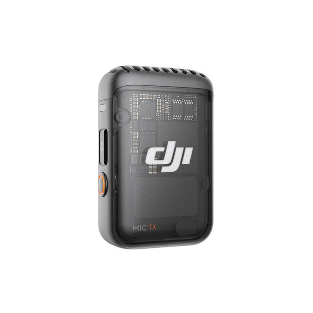 Original D JI Mic 2 (1TX+1RX) Professional Wireless Lavalier Microphone 32Bit Float Audio Intelligent Noise Reduction for PC