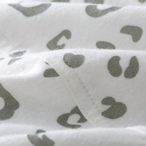 100% القطن المطبوع لينة 150g الفانيلا غطاء لحاف غطاء سرير مجموعة - Product Image 5