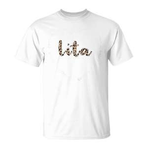 Camiseta Lita Grandma Appreciation para el Día de la Madre con diseño de corazón, color negro, para mujer, talla XS, manga corta, cuello redondo, corte clásico, colores sólidos - Product Image 1