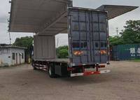 Camion de fret CNHTC HOWO MAX 290 CV 4x2 9,6 m avec caisse, norme nationale chinoise VI, essieu arrière simple, résistant à l'usure, occasion