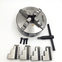 Mandrin manuel auto-centrant à 4 mors HY Precision en acier pour tour