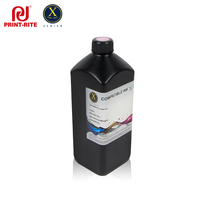 8 Warna Tinta UV Curable untuk Kyocera Printerhead Hybrid LED UV Ink
