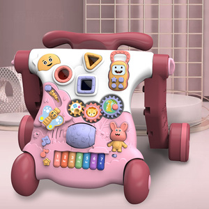 Girello per Bambini 3 in 1 Multifunzione con Pannello Attività, Luci e Musica - Product Image 2