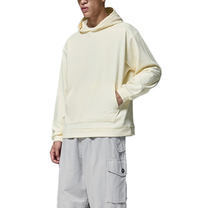 Sudadera con capucha de alta calidad de estilo sencillo OEM y ODM con logotipo personalizado al por mayor Sudadera con capucha de otoño e invierno para hombre - Product Image 2