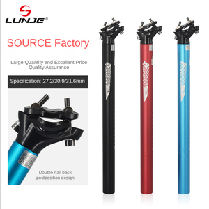 LUNJE 6061 Aluminium Logo <span class=keywords><strong>de</strong></span> taille personnalisée 300/350/400/450mm <span class=keywords><strong>Suspension</strong></span> compte-gouttes 25.4/27.2/28.6/30.4 <span class=keywords><strong>Tige</strong></span> <span class=keywords><strong>de</strong></span> <span class=keywords><strong>selle</strong></span> <span class=keywords><strong>de</strong></span> <span class=keywords><strong>vélo</strong></span> <span class=keywords><strong>Tige</strong></span> <span class=keywords><strong>de</strong></span> <span class=keywords><strong>selle</strong></span> <span class=keywords><strong>de</strong></span> <span class=keywords><strong>vélo</strong></span> - Product Image 2