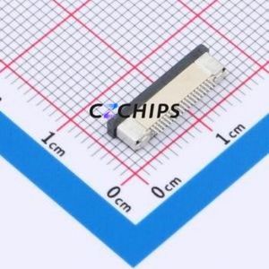 LW0520031-190R-001 FFC/FPC Connector SMD,P=0.5mm,Horizontal Mount Connector Drawer Type Top Contact 19P 0.5mm - Product Image 2