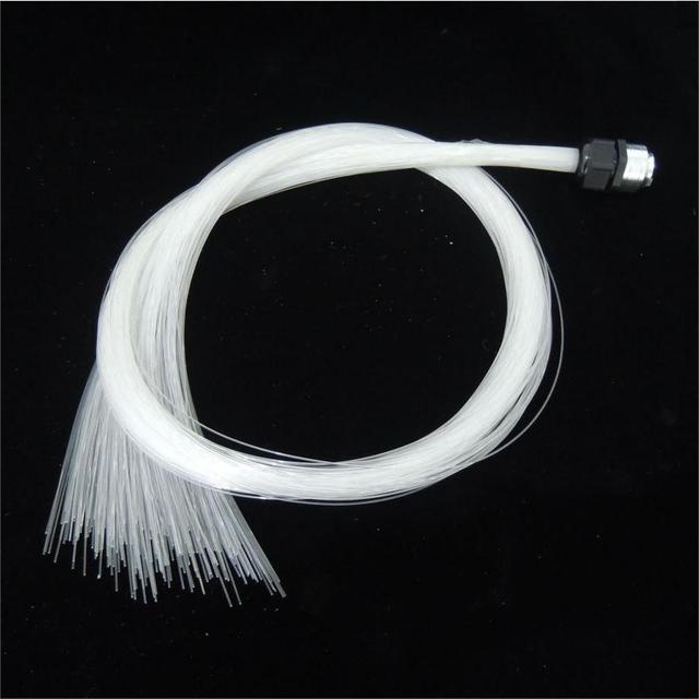 KEPUAI LED Fiber Optic Light Roll PMMA for Ceiling Use IP66 Waterproof Custom Length & Diameter App Control