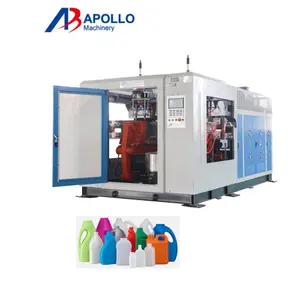 Plástico de alta velocidad HDPE 2L 3L 4L detergente para ropa limpiadores de jabón líquido fabricación de botellas químicas máquinas de moldeo por soplado por extrusión