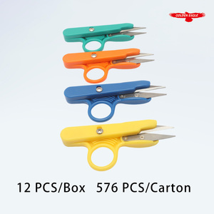 Forbici da Cucito TC-801 Golden Eagle con Manico in Plastica Colorato, Tagliafilo a U, Strumento <span class=keywords><strong>per</strong></span> Punto Croce e Macchina da <span class=keywords><strong>Cucire</strong></span> - Product Image 3