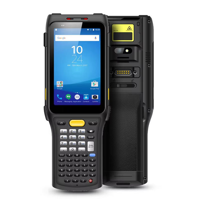 Wireless Rugged Android Waterproof handheld computer 4G Wifi UHF RFID Reader 1D 2D Barcode Scan Pda with Keypad