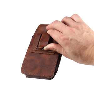 Sac de taille universel en cuir pour hommes étui à clip de ceinture de téléphone portable pour iPhone 16 15 14 <span class=keywords><strong>13</strong></span> <span class=keywords><strong>Pro</strong></span> Max Samsung Galaxy S22 S23 <span class=keywords><strong>Xiaomi</strong></span> Huawei - Product Image 3