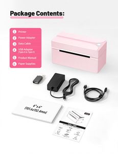 เครื่องพิมพ์ฉลากความร้อน Nada ขนาด 4x6 นิ้ว สำหรับสติกเกอร์ ใช้งานร่วมกับ Android/iOS/Windows ความละเอียด 203dpi รับประกัน 1 ปี มีสินค้าในสต็อก - Product Image 6