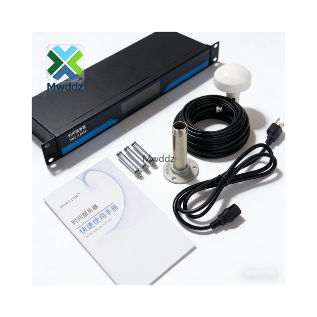 Network Time Server for Beidou Dual Module GPS PTP Clock NTP Server IEEE1588 (30m Antenna + 9 Network Port)