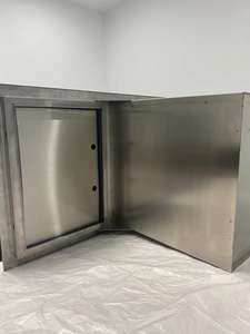 Tiroir et porte d'armoires de cuisine extérieures en acier inoxydable grillées commerciales de qualité fiable à 2 modules - Product Image 3