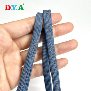 Tùy chỉnh in ấn Dây phẳng dây rút dây polyester drawcord cho hoodie cơ thể con Bikini - Product Image 2