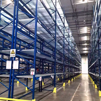 Étagères en acier robustes pour usage industriel, design modulaire, finition antirouille, pour stockage en entrepôt, capacité de charge lourde