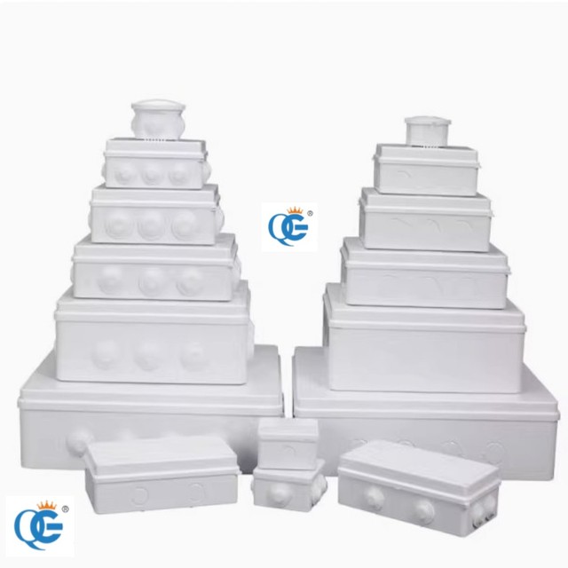 Outdoor IP65 & IP66 Waterproof ABS Plastic Electric Junction Box 80*80*45 Size Electronics & Instrument Enclosure