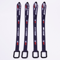 Longe imprimée en polyester personnalisée 2024 avec porte-badge de carte d'identité à transfert de chaleur à impression offset