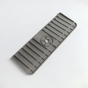 Tapetes de silicona <span class=keywords><strong>para</strong></span> grifos <span class=keywords><strong>para</strong></span> cocina y baño, <span class=keywords><strong>fregadero</strong></span> seco y grifo, protector contra salpicaduras, almohadilla de drenaje moldeada, productos de <span class=keywords><strong>goma</strong></span> - Product Image 2