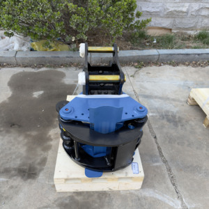 Cisaille forestière en acier Q355 haute résistance pour excavatrice de 4 à 8 tonnes, lame NM500, cisaille hydraulique pour bois, cisaille à biomasse - Product Image 3