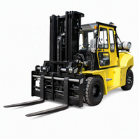 Chariot élévateur GPL de 7 tonnes pour la manutention du bois en entrepôt métallique, terminal portuaire, certifié KUBOTA EPA Euro 5
