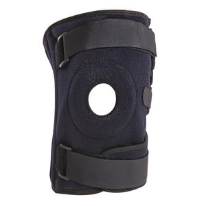 Genouillère articulée réglable en néoprène avec soutien rotulien ouvert pour la protection des ménisques et des entorses sportives - Product Image 2