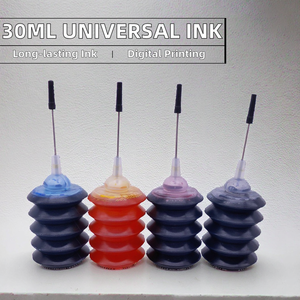 Encre en vrac 30 ml à base de colorants pour bouteille d'encre, compatible avec les imprimantes jet d'encre Epson, Canon, HP, Brother – Encre universelle à base de colorants pour l'impression - Product Image 2