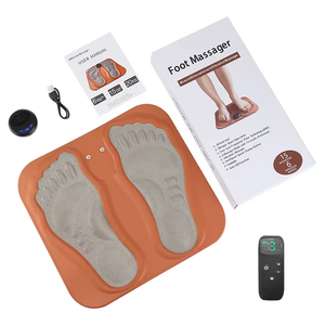 Portable EMS <strong>Foot</strong> <strong>Massager</strong> Pad with Whisper-Quiet <strong>Operation</strong> Unwind Anytime Anywhere Leg <strong>Massager</strong>