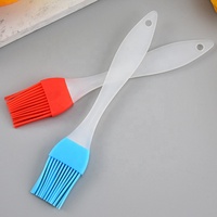 16.3*4.5cm Mini Silicone Brosse Spatule Ensemble Maison Cuisine Boulangerie Accessoires De Cuisson En Plastique Stock Outils De Cuisson
