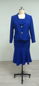 Traje de Oficina Clásico para Mujer, Talla Grande, Antiestático, Ropa de Oficina para Mujer, Precio al por Mayor - Product Image 4