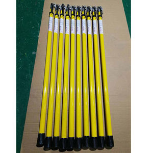 ไม้เทเลสโคปไฟเบอร์กลาสสามเหลี่ยมสำหรับงานไฟฟ้าแรงสูง - Product Image 6