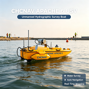 เรือสำรวจไร้คนขับ CHCNAV Apache6 แบบพกพา พร้อมโซนาร์แบบลำแสงเดี่ยว RTK ในตัว สำหรับวิศวกรสำรวจพื้นที่น้ำ - Product Image 6