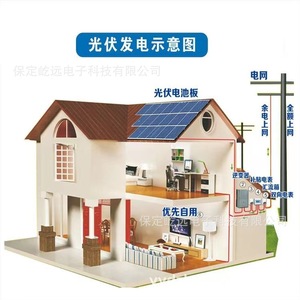 Sistema de Energía Solar de 15 Kw, Silicio Monocristalino, Montaje en Techo, Uso Doméstico, con Controlador MPPT, Origen Shaanxi - Product Image 2