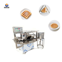 Machine à cône de gaufre à glace roulée automatique à prix commercial Machine à cône de crème glacée au sucre de cuisson