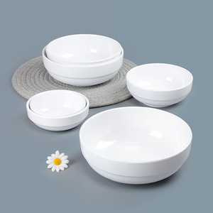 Tazón de ramen Ajisen de melamina imitación porcelana, tazón especial de restaurante para arroz con patas de cerdo, hot pot picante, comercial grande - Product Image 1