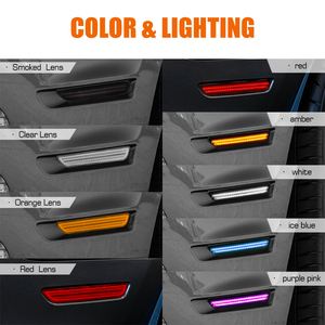 ผู้จัดจำหน่ายไฟเลี้ยวข้างรถยนต์แบบ LED สำหรับ Ford <span class=keywords><strong>Mustang</strong></span> 2010-2014 ชุดไฟส่องสว่างกันชนหน้า-หลัง - Product Image 2