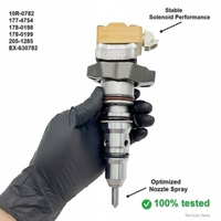Nouvel injecteur HEUI 177-4754 10R-0782 205-1285 pour moteur de camion Caterpillar 3126E, excavatrice 3126B, chargeuse sur pneus 325C, 950G-6 mois