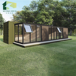 บ้านคอนเทนเนอร์เคลื่อนที่ขนาด 40 ฟุต ขยายได้ 2 ห้องนอน บ้านคอนเทนเนอร์ขยายได้สุดหรูจาก Huaying - Product Image 1