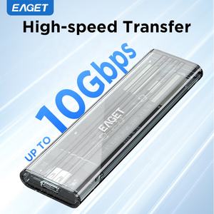 علبة خارجية محمولة EAGET SE150D-1 لمحركات الأقراص الصلبة <span class=keywords><strong>M</strong></span>.<span class=keywords><strong>2</strong></span> SATA NVME SSD بسرعة 10 جيجابت في الثانية - Product Image 3